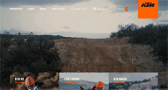 Desktop Screenshot of ktm.com